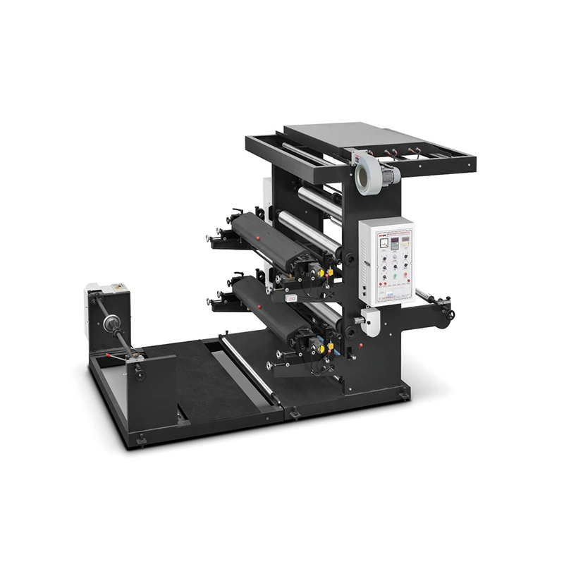 2 da cor flexível da imprensa 2 da tipografia da cor preço Flexographic da máquina imprimindo