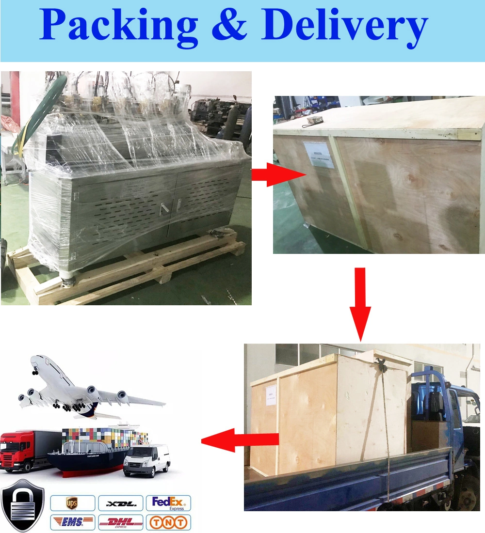 Papel biodegradável ambiental totalmente automático de aço inoxidável Straw Making Machine com a faca 6