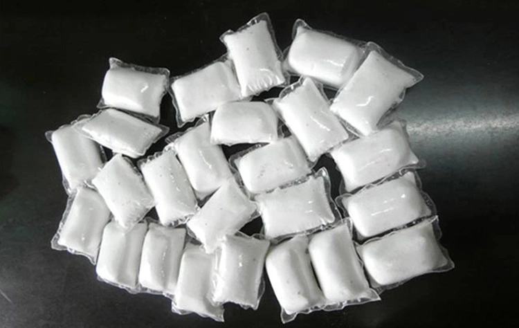 Vagem detergente líquida do detergente do pó da vagem do filme solúvel em água de PVA que faz a máquina de embalagem do filme da cápsula PVA da lavagem da máquina