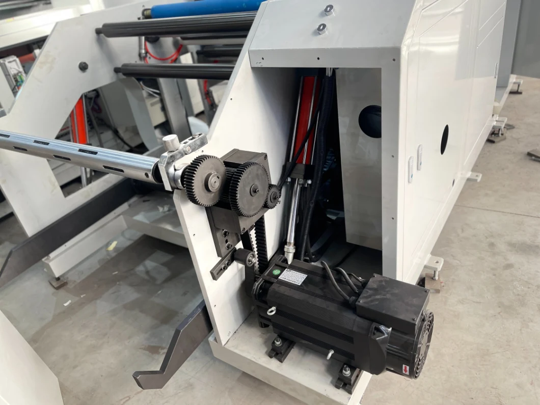 Máquina de impressão flexográfica de etiqueta de etiqueta Haijing 1 cor rolo de papel 50 HZ 3