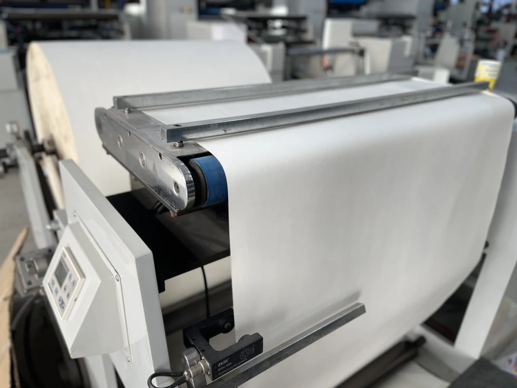 Máquina de impressão flexográfica de etiqueta de etiqueta Haijing 1 cor rolo de papel 50 HZ 5