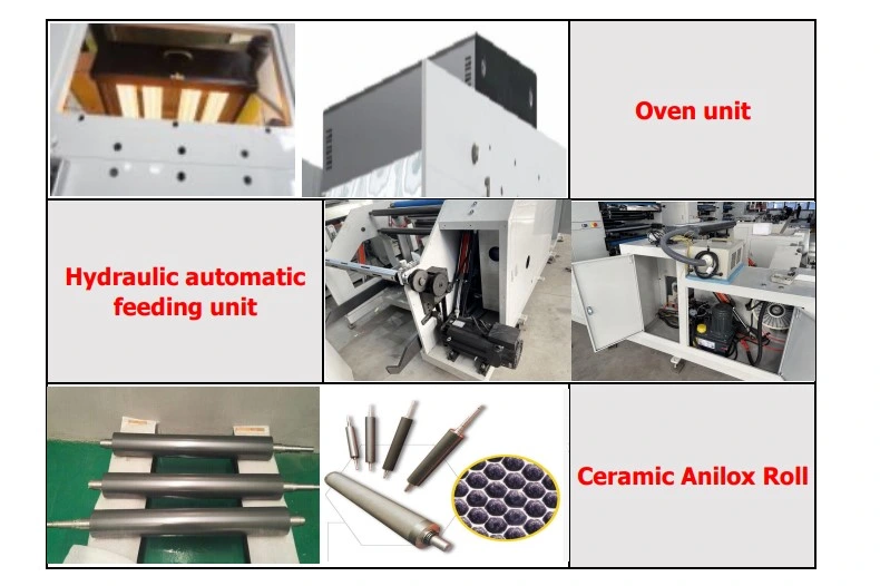 Máquina de impressão flexográfica de etiqueta de etiqueta Haijing 1 cor rolo de papel 50 HZ 7