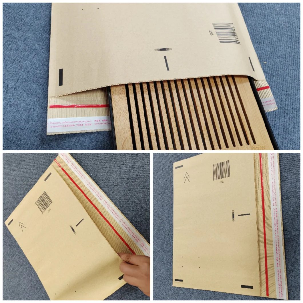 Máquina de saco de papelão ondulado de dupla camada envelope favo de mel para saco de papel Kraft 3