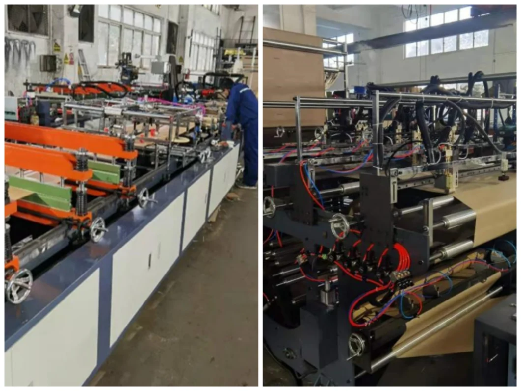 Máquina de saco de papelão ondulado de dupla camada envelope favo de mel para saco de papel Kraft 5