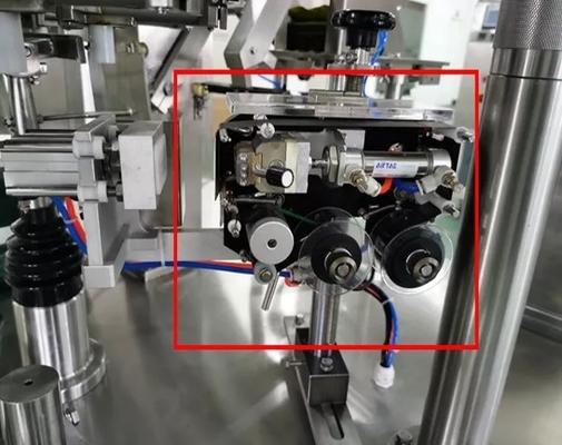 Enchimento giratório do nitrogênio da micro-ondas da máquina de embalagem 2000kg da selagem do saco de papel do malote da pipoca