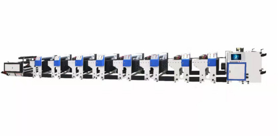 1-8 máquina de impressão de alta velocidade 1000mm de Flexo da cor