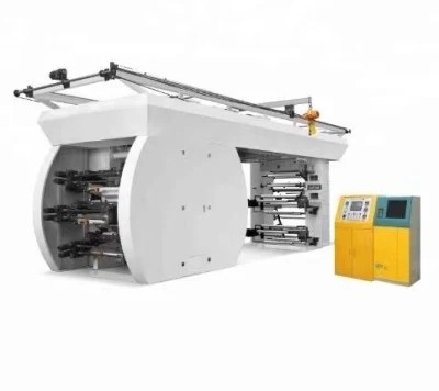 A impressora não tecida automática Rice Nylon Plastic do papel de embalagem ensaca para ensacar imprimir a velocidade de impressão de Machine#10-120m/min