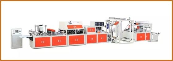 Saco automático completo do zíper 12kw que faz a máquina 800mm com certificado do Ce