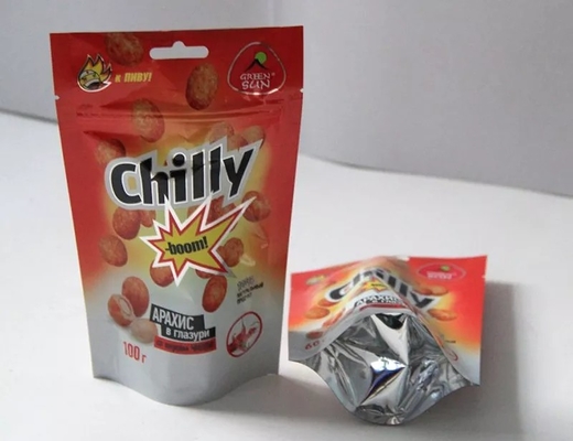 4 plásticos saco de papel de selagem lateral que faz o Ziplock Doypack do malote do zíper da máquina