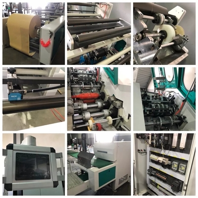 Micro-ondas de alta velocidade totalmente automático do saco do alimento da máquina 380V Kraft do saco de papel da pipoca