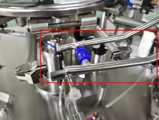 Enchimento giratório do nitrogênio da micro-ondas da máquina de embalagem 2000kg da selagem do saco de papel do malote da pipoca