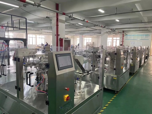 Enchimento giratório do nitrogênio da micro-ondas da máquina de embalagem 2000kg da selagem do saco de papel do malote da pipoca