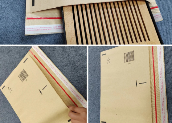 Máquina de saco de papelão ondulado de dupla camada envelope favo de mel para saco de papel Kraft