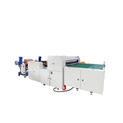 Poder de corte 800mm da máquina 4.0KW do corte de folha Rewinder com tela táctil do PLC