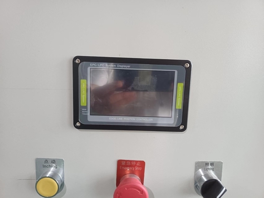 Máquina de corte totalmente automático de HJ-C1600-III Rewinder com três o ANIMAL DE ESTIMAÇÃO servo BOPP tecida não