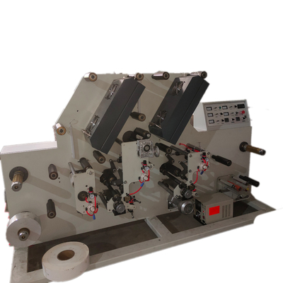 A máquina de impressão de alta velocidade de Flexo para a eficiência máxima, imprimindo a cor é whitle, fita, papel de embalagem, tinta