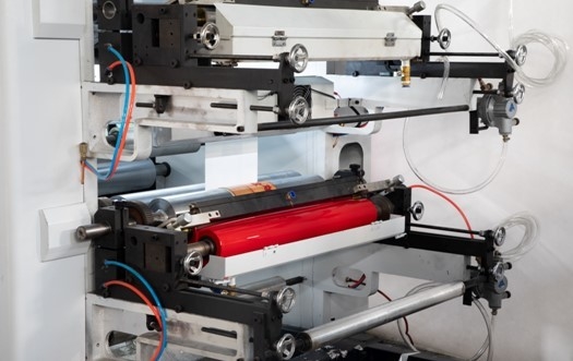 6 comprimento da máquina de impressão 1300mm de Flexo da tela tecida dos PP das cores da impressão