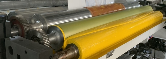 6 comprimento da máquina de impressão 1300mm de Flexo da tela tecida dos PP das cores da impressão