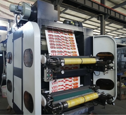 HJ-800 largura Flexographic 280-1200mm da máquina imprimindo 750mm 800mm