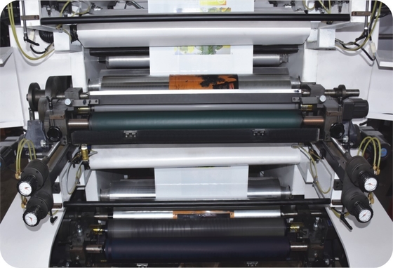 HJ-800 largura Flexographic 280-1200mm da máquina imprimindo 750mm 800mm