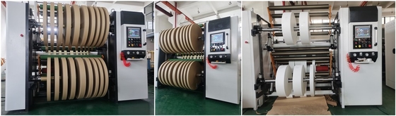 talhadeira Rewinder 30g/M2~350g/M2 de alta velocidade da fita de 1350mm