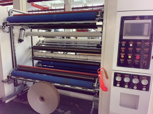 talhadeira Rewinder 30g/M2~350g/M2 de alta velocidade da fita de 1350mm