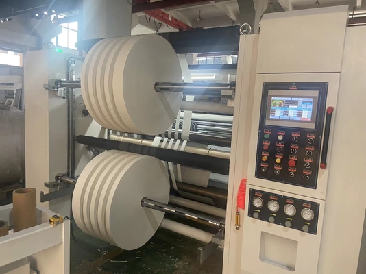 talhadeira Rewinder 30g/M2~350g/M2 de alta velocidade da fita de 1350mm