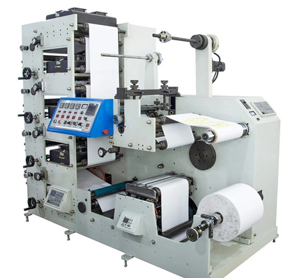 Impressão Flexo Web Estreita | 50m/min | 320mm Largura,4,8m*3,2m*2,8m Dimensões(l*w*h),5000kg Peso