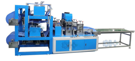 Vestido cirúrgico totalmente automático do PE que faz PCes do CPE 40-160 da máquina/minuto