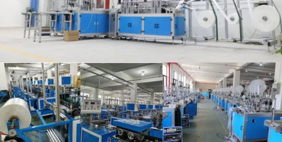 Vestido cirúrgico totalmente automático do PE que faz PCes do CPE 40-160 da máquina/minuto