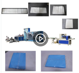 Cirúrgico drapeje a folha de cama descartável que faz a máquina 20-50m/Min