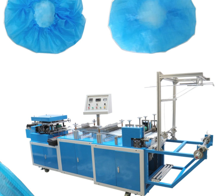 180-210 máquina 380V 220V de Min Bouffant Disposable Cap Making dos PCes