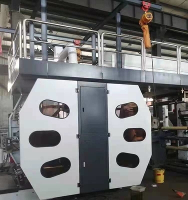 8 da cor plástica da máquina de impressão 6 de Flexo da cor cilindro central