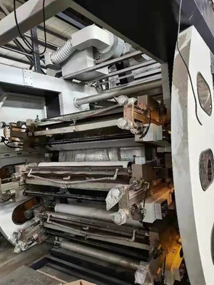 8 da cor plástica da máquina de impressão 6 de Flexo da cor cilindro central
