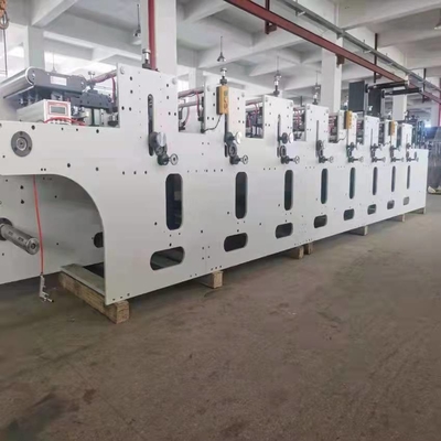 Saco de compras de papel de HJ 6-600 Flexo que faz a máquina de impressão 220V de Flexo da cor de Machine#380V 50HZ quatro
