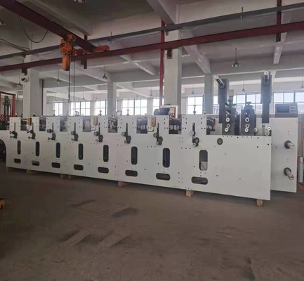 Saco de compras de papel de HJ 6-600 Flexo que faz a máquina de impressão 220V de Flexo da cor de Machine#380V 50HZ quatro