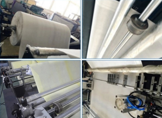 da quantidade ultrassônica de Woven#High da máquina de 30-200m/Min Paper Shopping Bag Making tela não tecida ultrassônica automática não