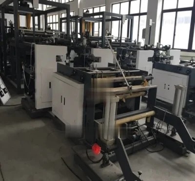 Saco não tecido totalmente automático do punho que faz o saco de pano da máquina 380V que faz a máquina