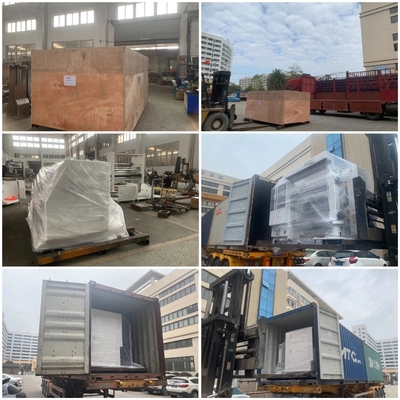 O saco de papel de Kraft que fazem a máquina com comprimento de 500-1200mm e 70-150mm ‘M’ dobram o tubo de papel plástico de Width#380V que faz a máquina