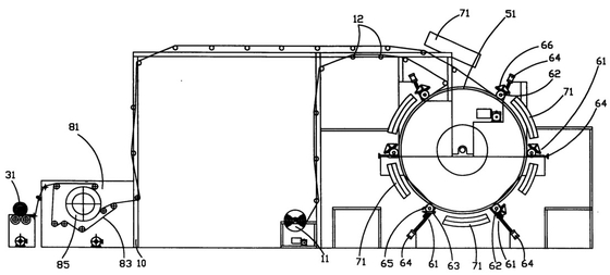 máquina de impressão de Flexo da cor 150m/Min 4 (tipo central econômico) do cilindro, velocidade de impressão 1500-3500p/h