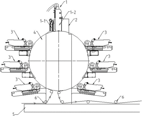 máquina de impressão de Flexo da cor 150m/Min 4 (tipo central econômico) do cilindro, velocidade de impressão 1500-3500p/h