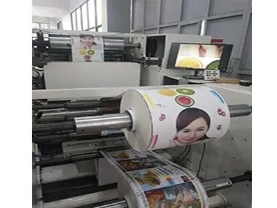 Máquina de impressão não tecida de Flexo de 4 cores (tipo central) 200m/Min do cilindro, 4 cores não tecidas da máquina de impressão 8 de Flexo da cor