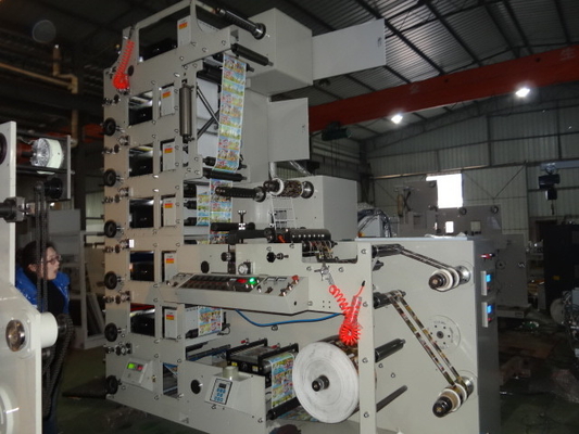 Rolo à máquina de impressão de Flexo do copo de papel de rolo