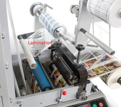 Etiqueta de alta velocidade de 4-Color Flexo que imprime a máquina de impressão Flexographic 220V da etiqueta da Web de Machine#Narrow 380V