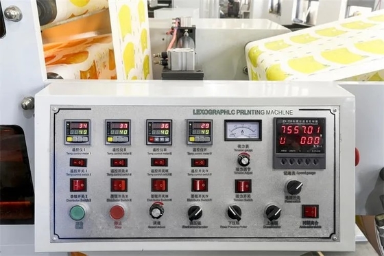 5 cor máquina cortando e imprimindo de Flexo com equipamento imprimindo press#flexographic do flexo da Web de Camera#narrow