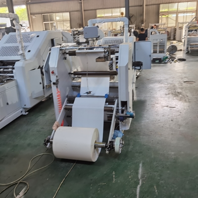 Máquina de Saco de Papel com Alimentação de Rolo HJ-200 com Controle de Revestimento de Defesa Aérea