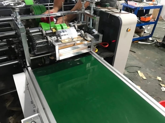 Saco de papel de alta velocidade de Kraft que faz máquina 300 PCes/punho de papel mínimo, torcido da corda fazendo a máquina