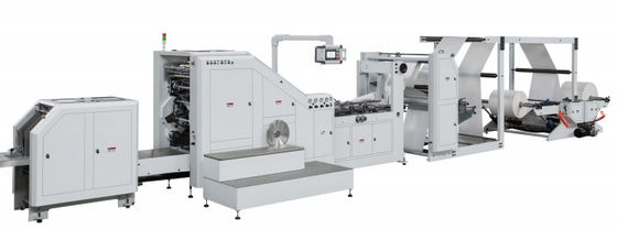 Rolo 330/330L/330XL/450/450L/450XL+HJ-41100/41400/41100R/41400R que alimenta Flexo que imprime o quadrado valor máximo de concentração no trabalho inferior do saco de papel de Kraft