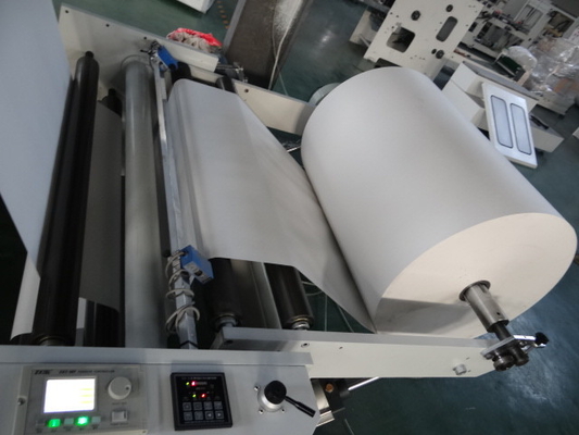 Máquina lisa totalmente automático 200-300mm do saco de papel do punho