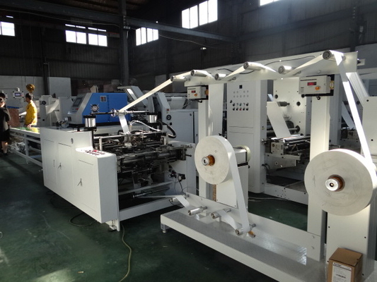 180 máquina do saco de papel de Min Kraft Bag Making Machine 12mm Kraft dos PCes